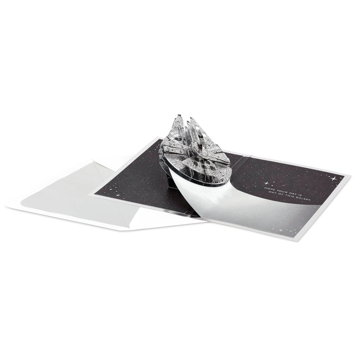 Star Wars Card - Millennium Falcon 3D Pop-Up