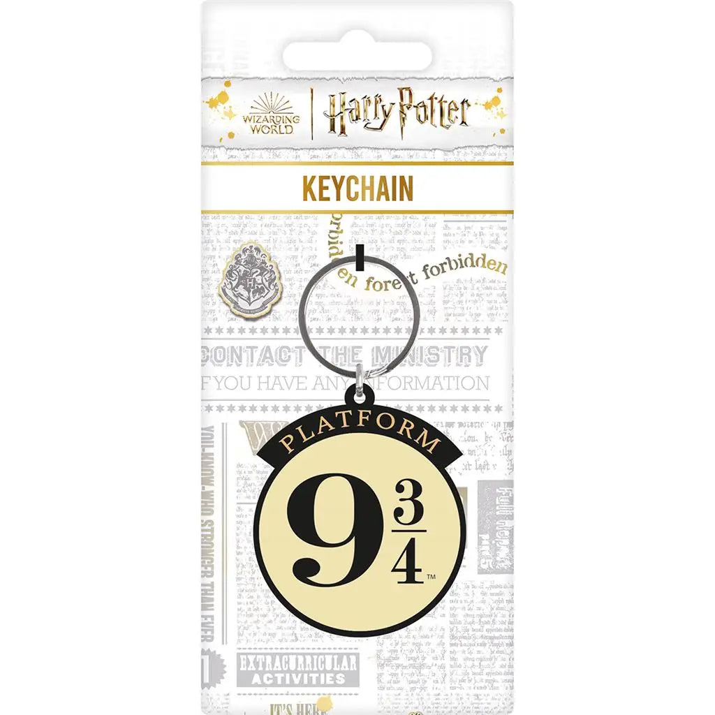 Harry Potter Keyring - Platform 9 3/4 PVC