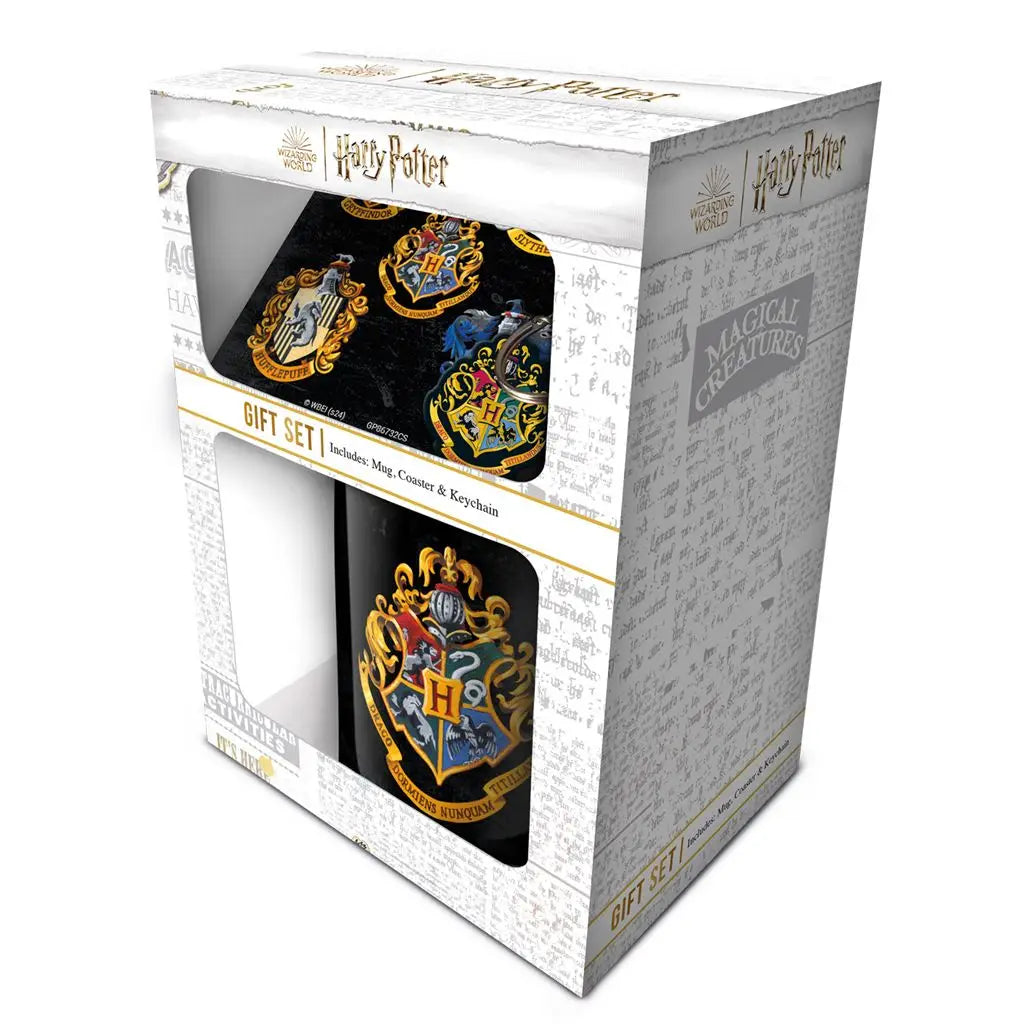 Harry Potter Mug Gift Set - Colourful Crest