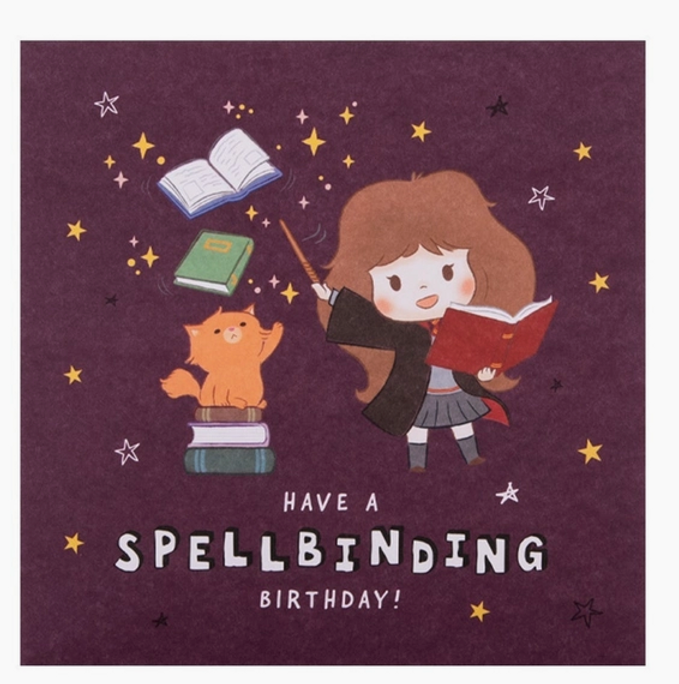 Harry Potter Card - Have a Spellbinding Birthday