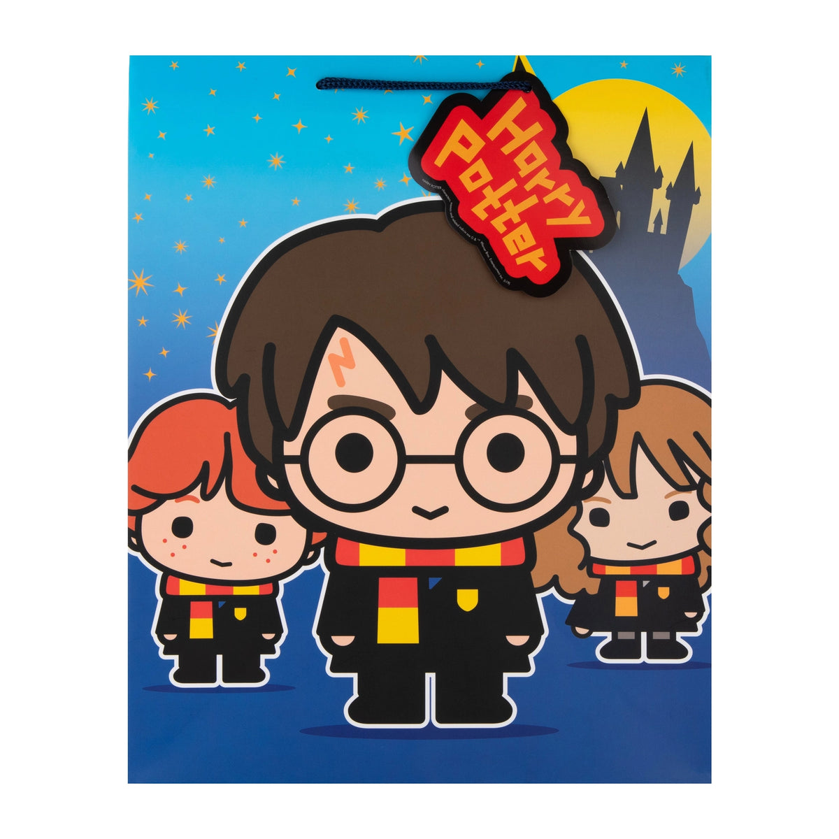 Harry Potter Gift Bag - Large Cartoon Design