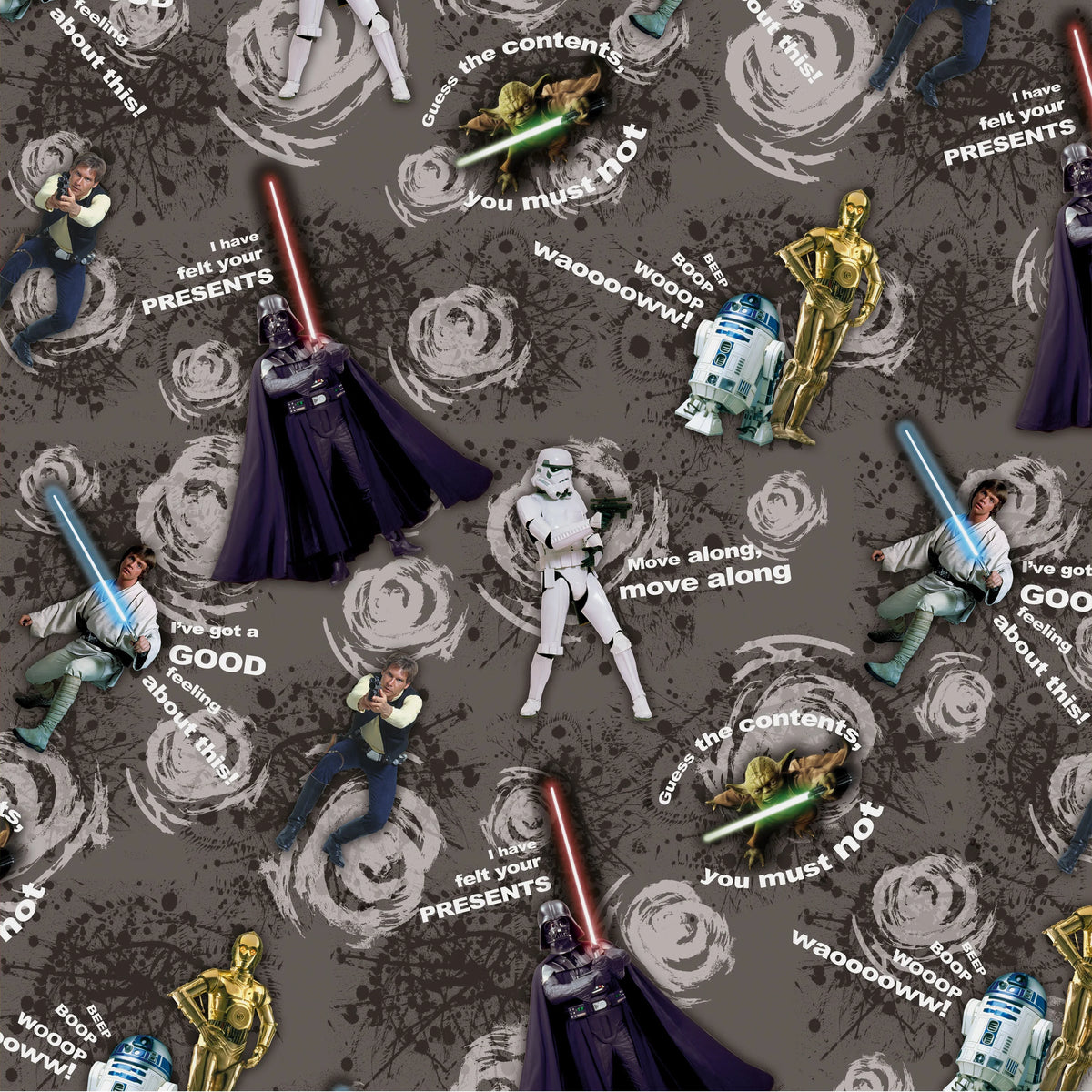 Star Wars Wrapping Paper & Gift Tag Pack