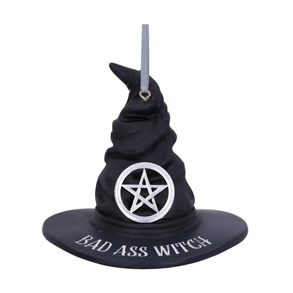 Bad Ass Witch Hanging Ornament – 9cm
