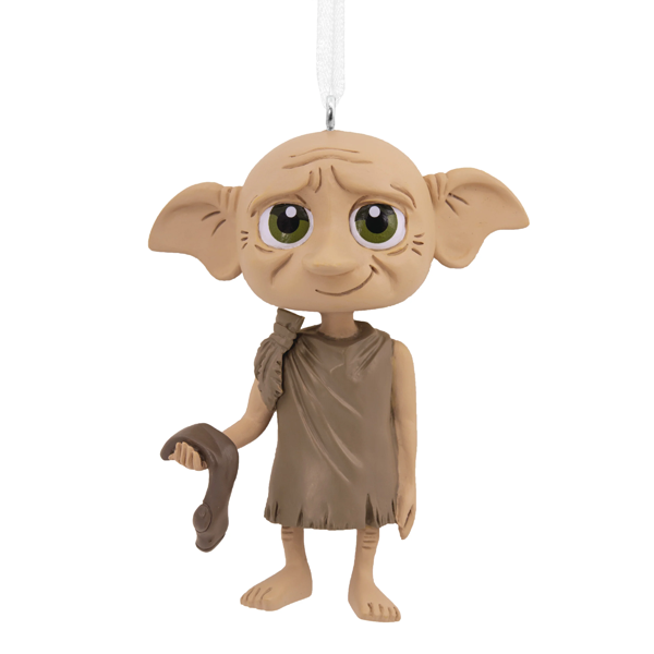 Dobby the House Elf with Sock Ornament