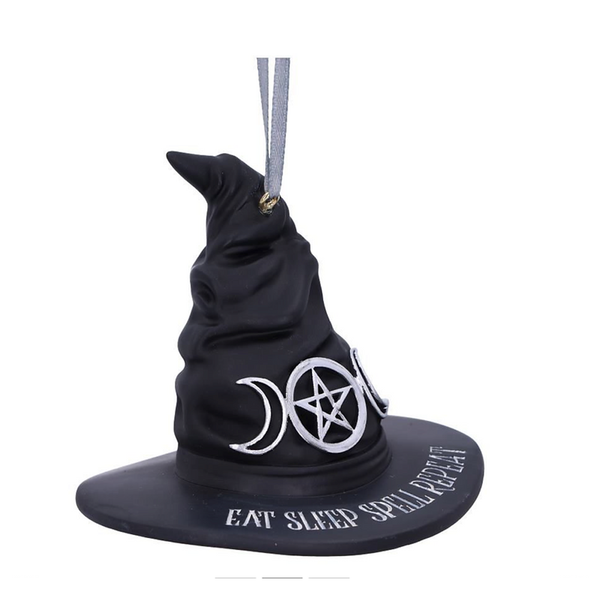 HANGING ORNAMENT EAT SLEEP SPELL REPEAT