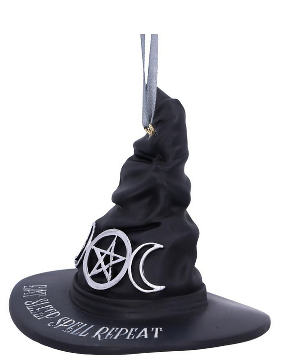 HANGING ORNAMENT EAT SLEEP SPELL REPEAT