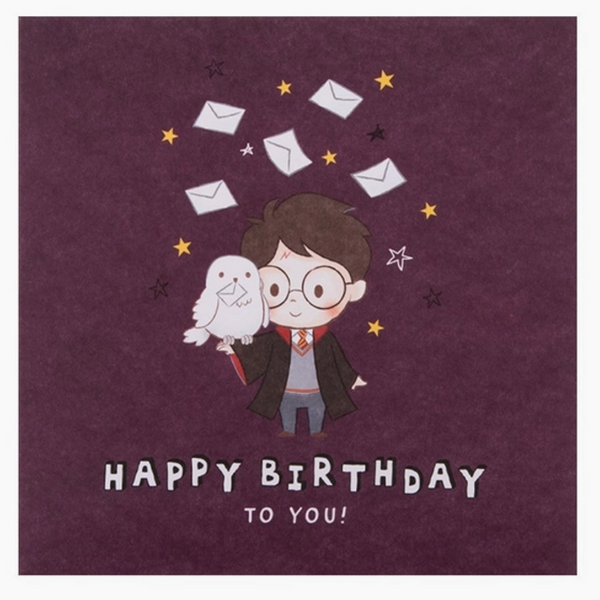 Harry Potter Card - Happy Birthday to You