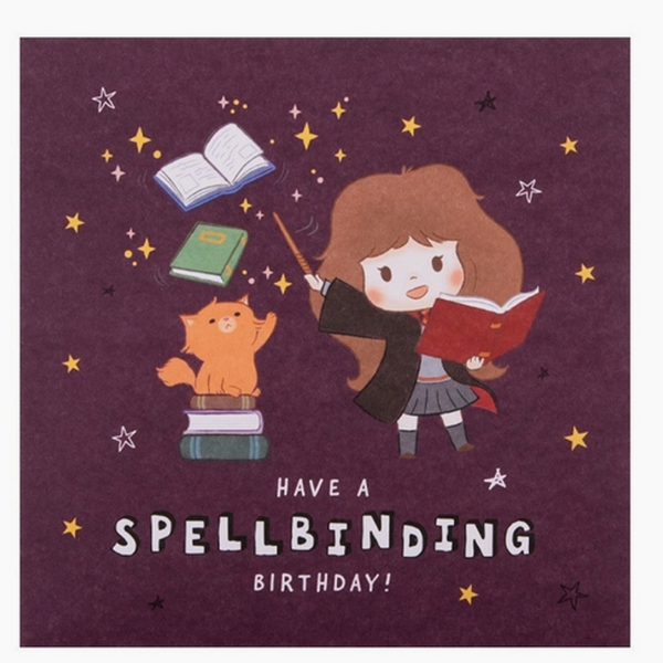 Harry Potter Card - Have a Spellbinding Birthday