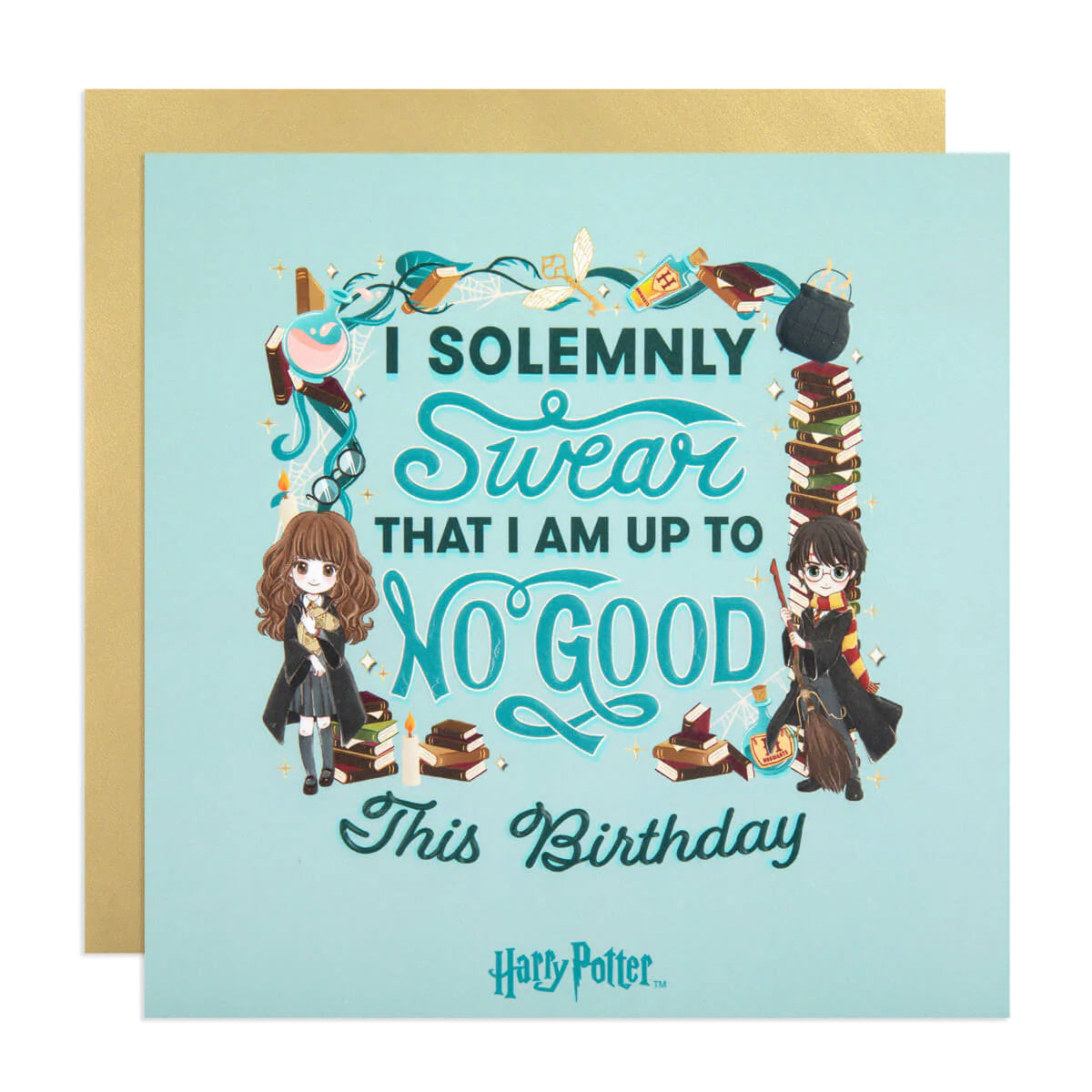 Harry Potter Card - I Solemnly Swear Birthday