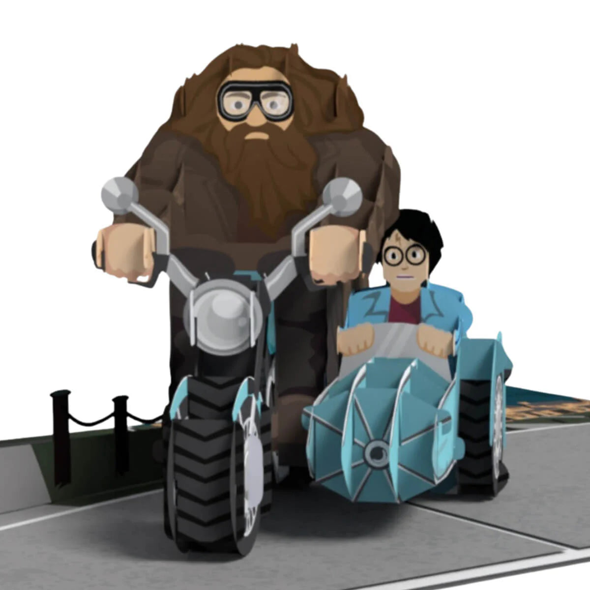 Harry Potter Card - Hagrid Pop-Up