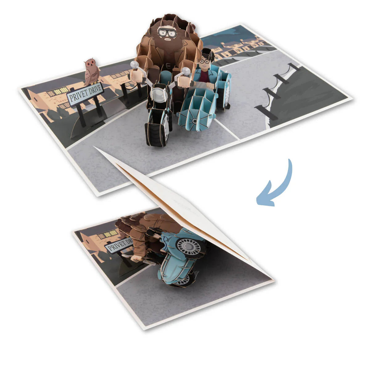 Harry Potter Card - Hagrid Pop-Up