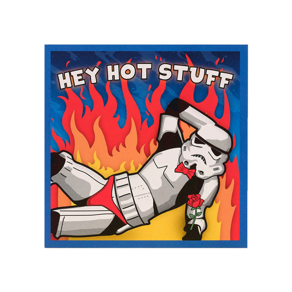 Hey Hot Stuff Valentine’s Day Card