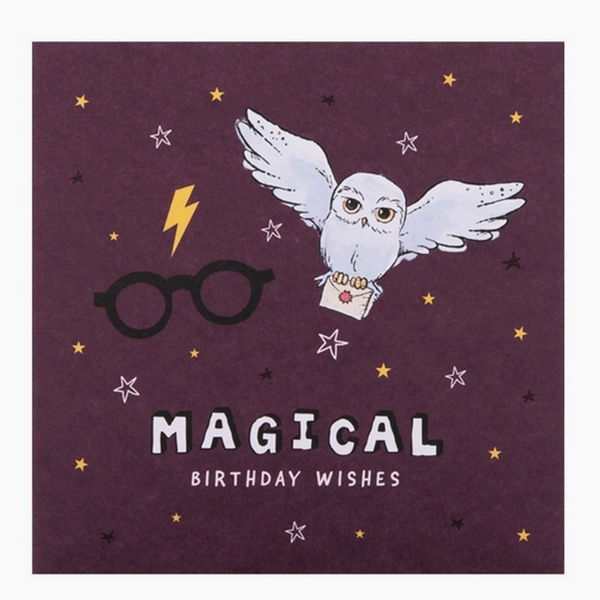 Harry Potter Card - Magical Birthday Wishes