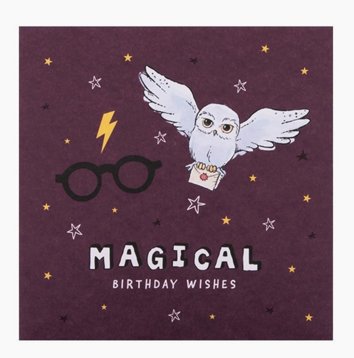 Harry Potter Card - Magical Birthday Wishes