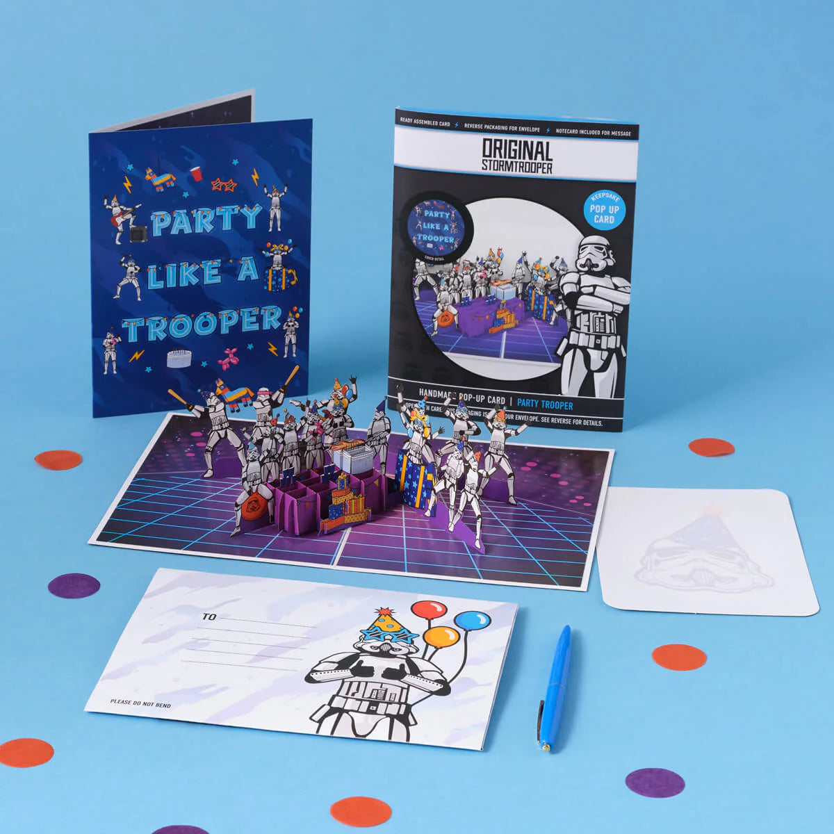 Original Stormtrooper Birthday Pop Up Card