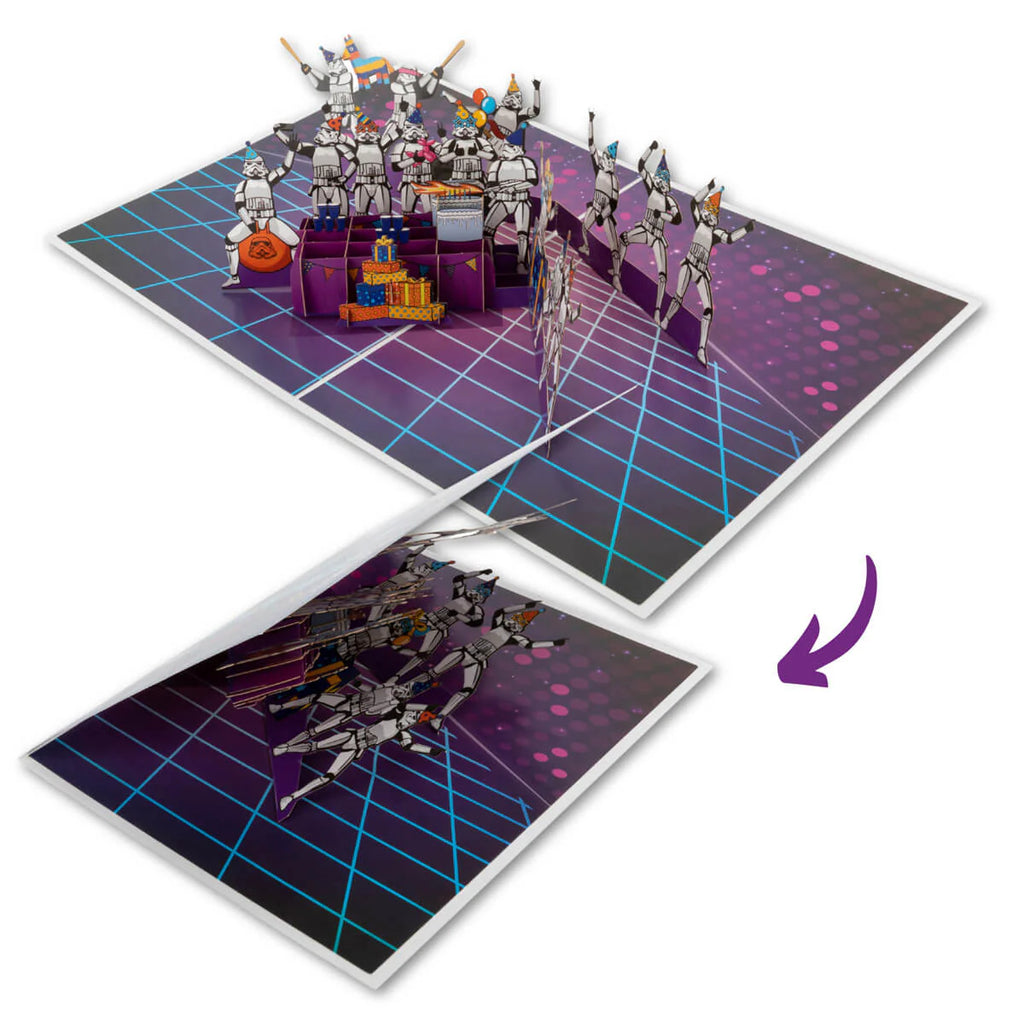 Original Stormtrooper Birthday Pop Up Card