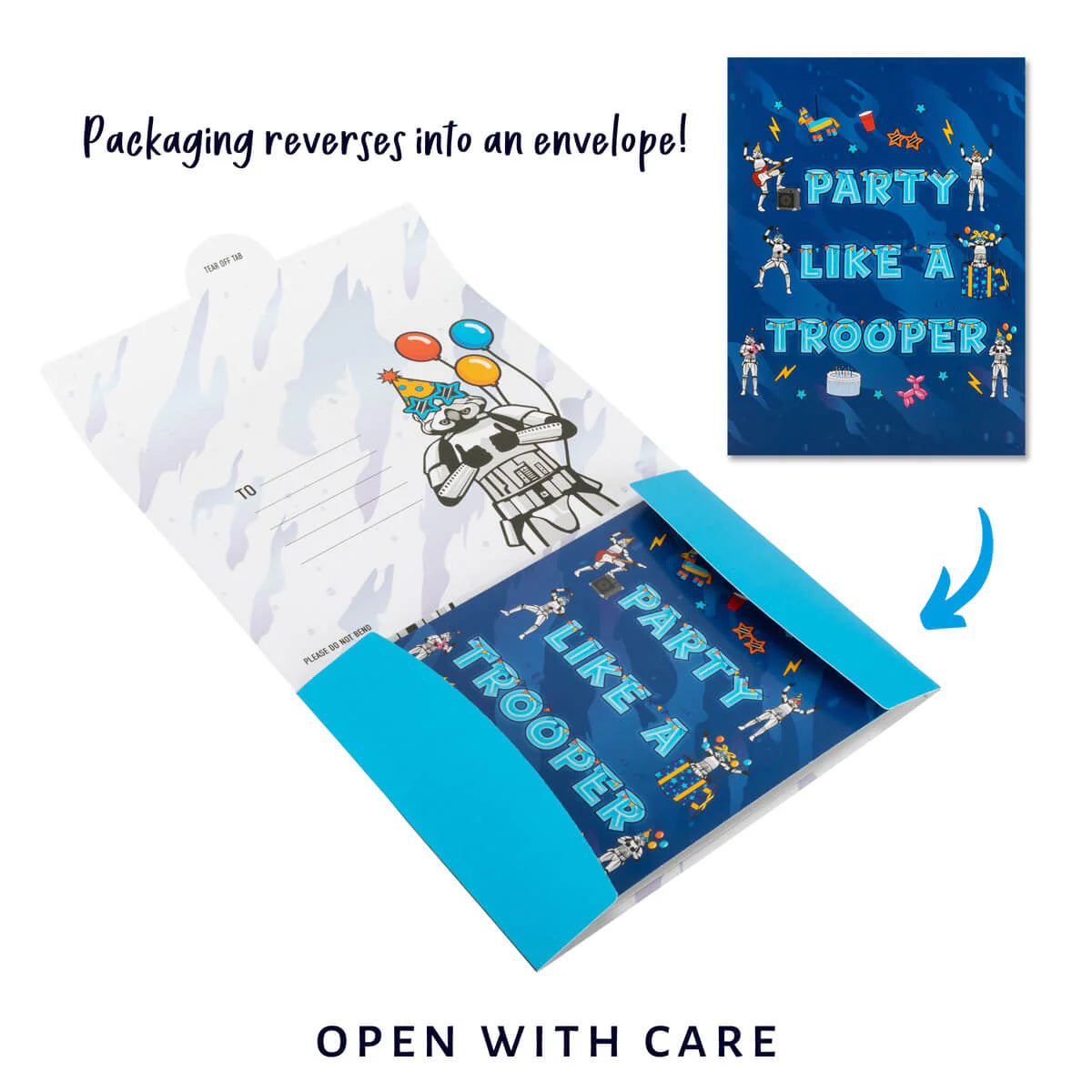 Original Stormtrooper Birthday Pop Up Card