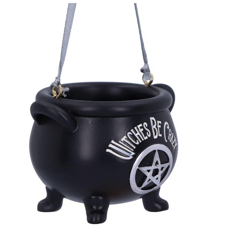 Witches Be Crazy Hanging Cauldron – 6.1cm