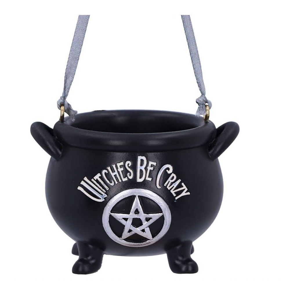Witches Be Crazy Hanging Cauldron – 6.1cm