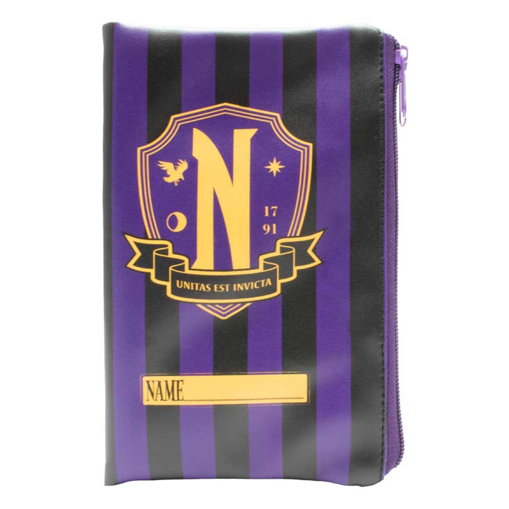 Wednesday Pencil Case – Nevermore Folding Book