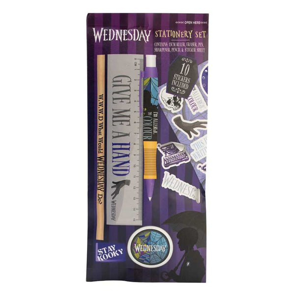 Wednesday Stationery Set – Paper Bag